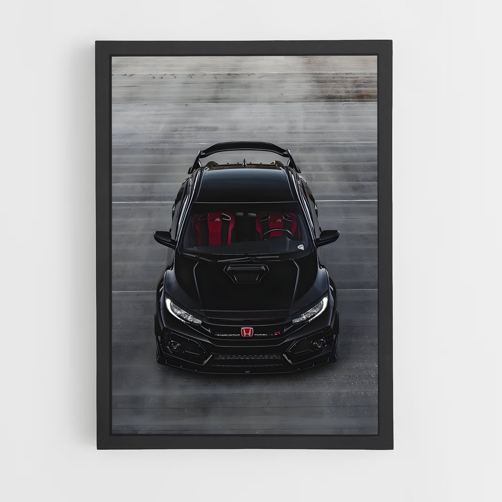 Poster Civic Spirit – affiche Honda (vue 2)